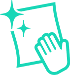 書類を持った手のイラスト