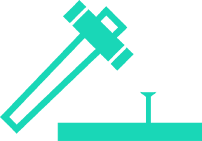 トンカチのイラスト